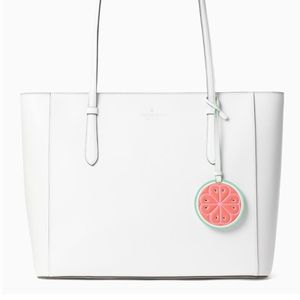 White Kate Spade Loli purse large tote bag